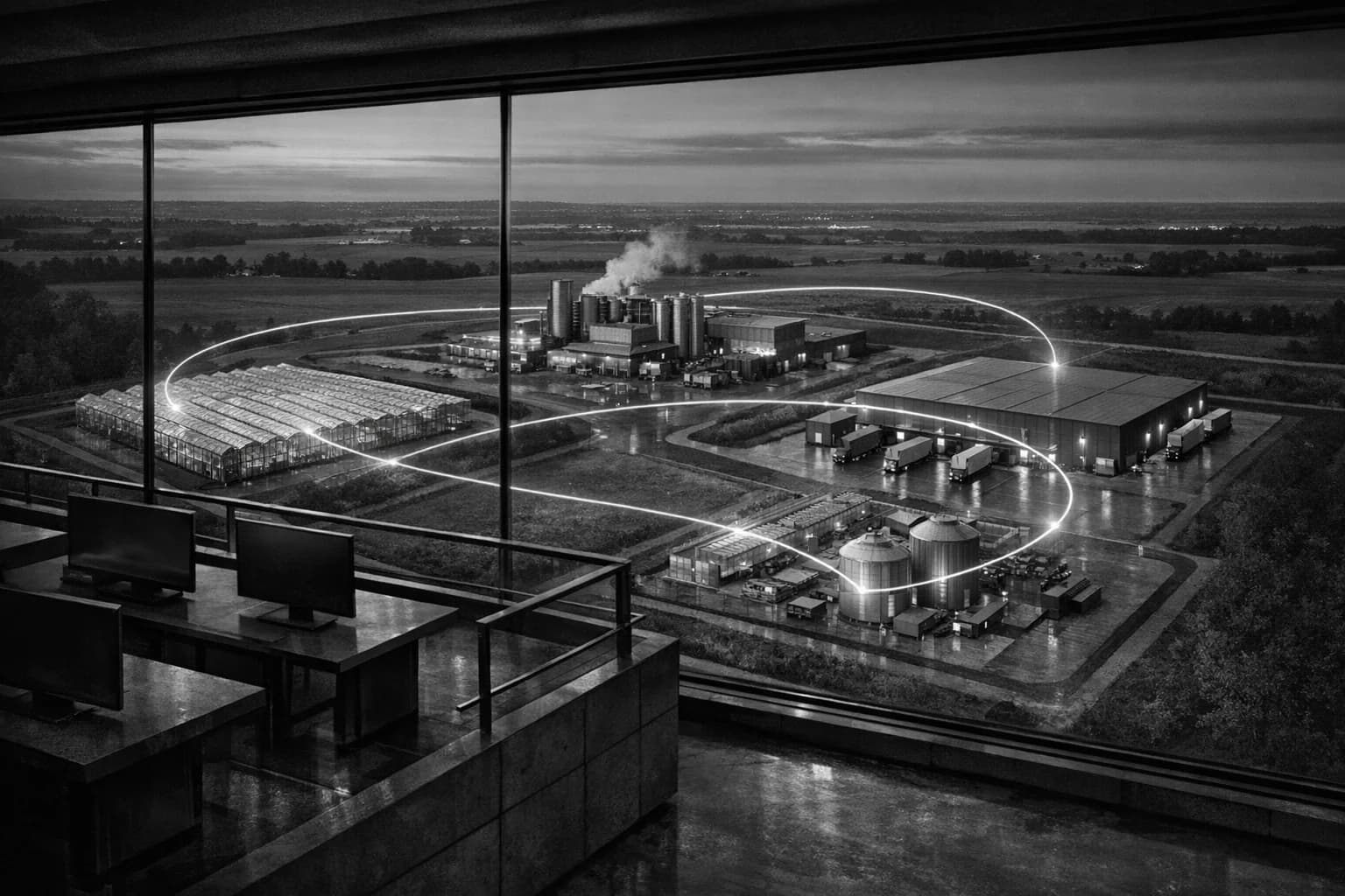 Digitalt driftcenter och integrerad produktion