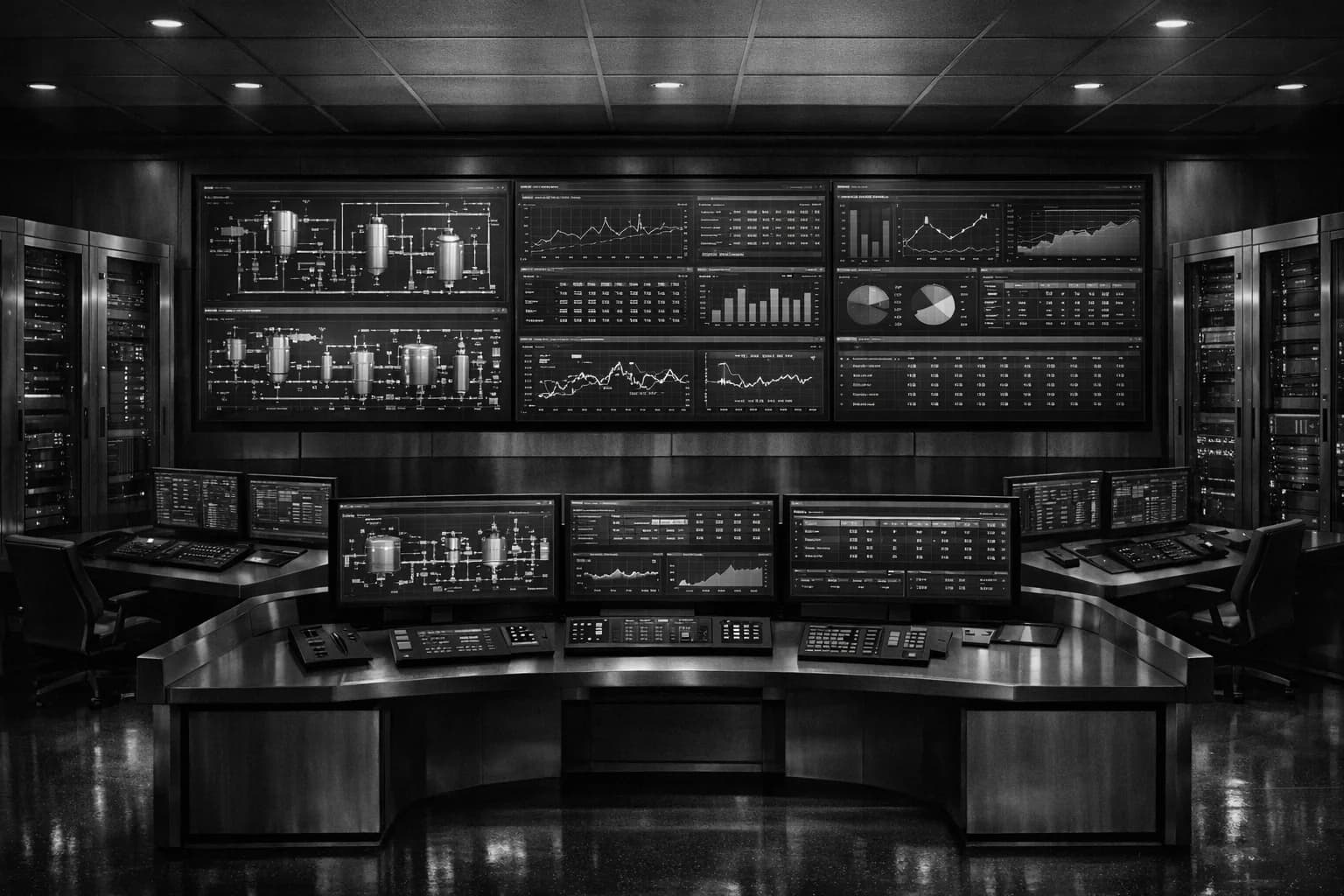 Centro di controllo data-driven per la produzione farmaceutica