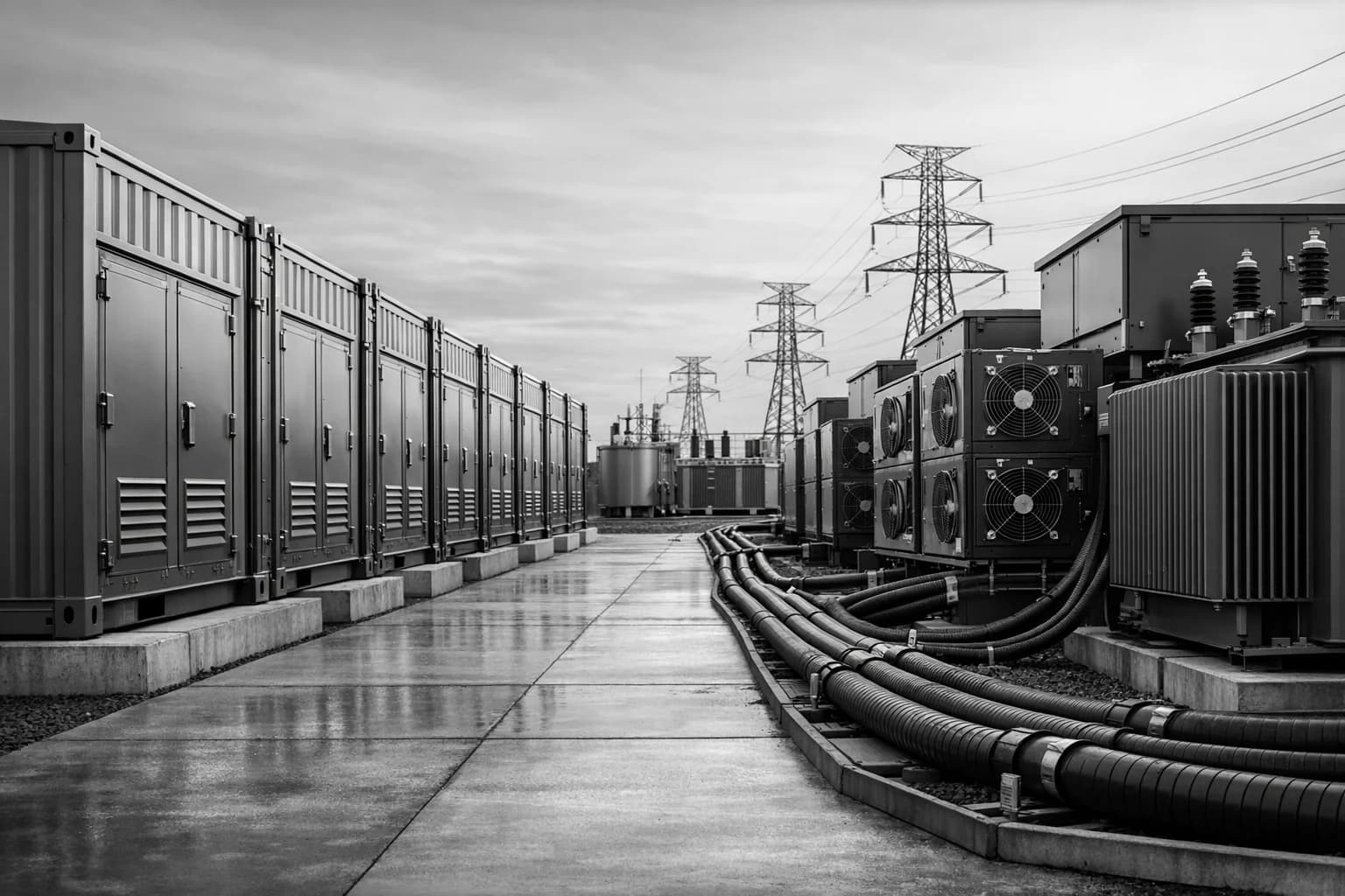 Battery energy storage facility