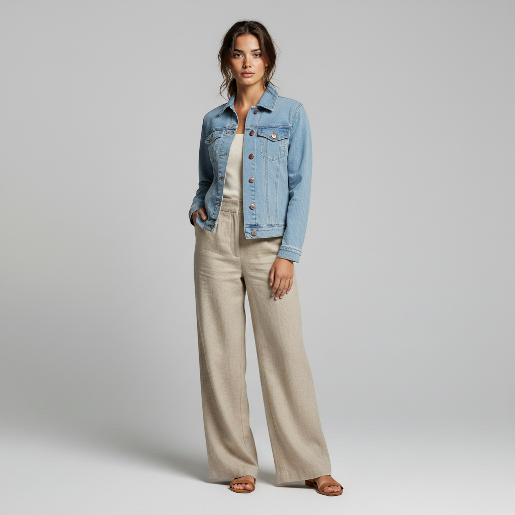 Mavi Denim Ceket Giydirilmiş